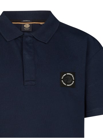 Petrol Industries Piqué-Poloshirt Cataviña in Blau