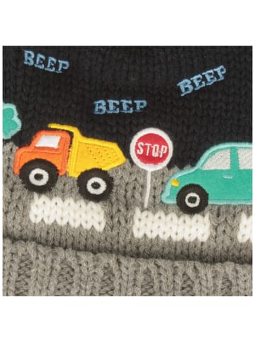 BREITER Mütze in schwarz