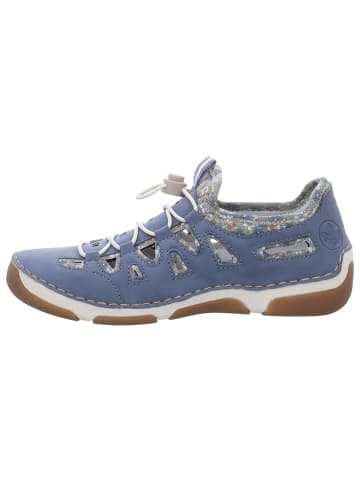 rieker Schnürschuh in blau