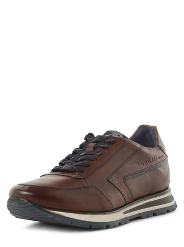 Bugatti Sneaker aus Leder in cognac - 0001