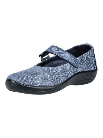 ARCOPEDICO Ballerinas in Blau/Schwarz