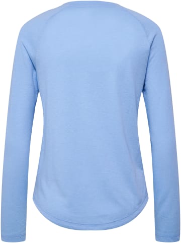 Hummel Hummel T-Shirt Raglanärmel Hmlmt Vanja Multisport Damen in PLACID BLUE