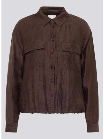 Rabe Bluse in Braun