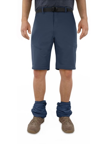 Normani Outdoor Sports Herren 2-in-1 Zip-Off Softshellhose Daventry in Navy