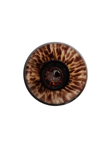 Goebel Vase " Amber Rain " in braun