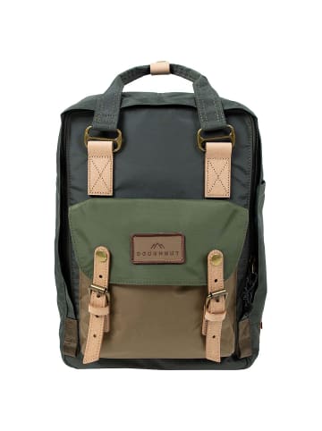 Doughnut Macaroon Jungle 16 - Rucksack 38 cm (brown) in olive x army