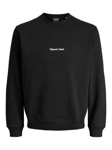 JACK & JONES Junior Sweatshirt JORNORREBRO EMB SWEAT CREW JNR in black