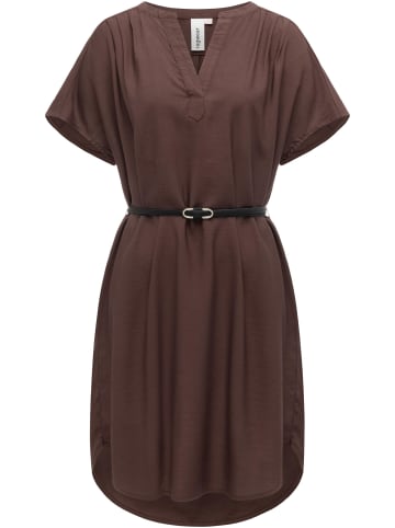 ragwear Sommerkleid Klarisa in Dark Choco