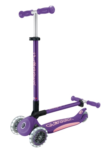 authentic Globber Primo Foldable Plus Light - 3 Wheels Scooter - Farbe: Pastellrosa