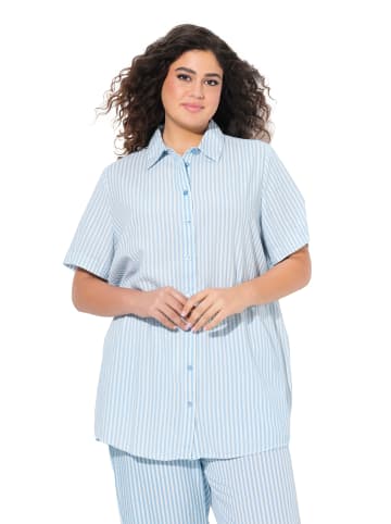 Ulla Popken Hemdbluse in lichtblau