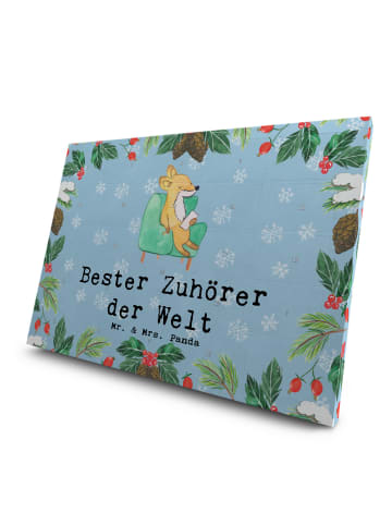 Mr. & Mrs. Panda Adventskalender Fuchs Bester Zuhörer der Welt m... in Eisblau