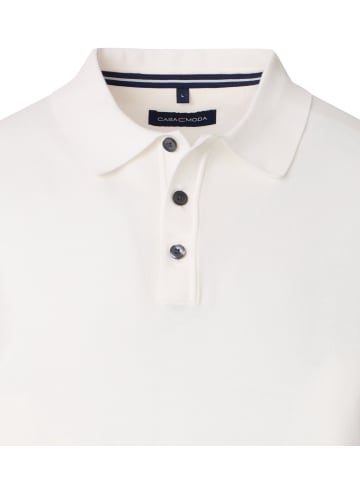 CASAMODA Polo-Shirt in Weiß