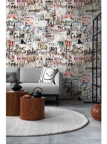 A.S. Création Tapete Streetlife in Bunt-Grau