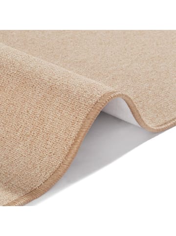 BT Carpet Feinschlingen Teppich Casual Beige Uni Meliert