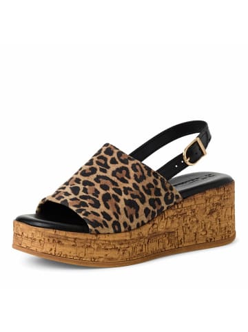 Tamaris Riemchen Sandalen für Damen in leopard