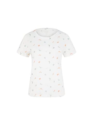 Tom Tailor Rundhals T-Shirt für Damen in uni