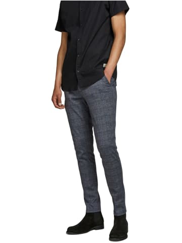 Jack & Jones Stoffhose / Chino JPSTMARCO JJPHIL NOR DG CHECK slim in Grau