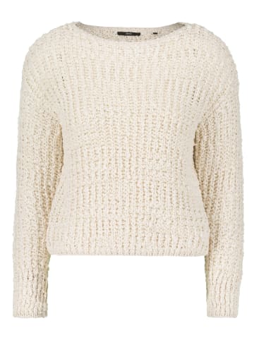 Zero  Sommerpullover mit U-Boot Ausschnitt in Eggnog