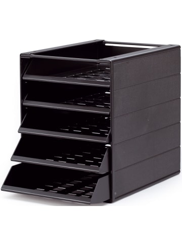 Durable Schubladenbox Idealbox Basic 5 5 Fächer grau