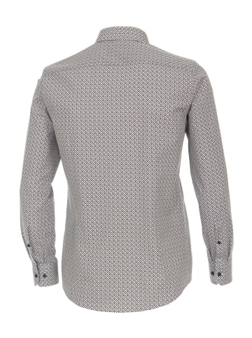 Venti Langarm Business Hemd für Herren in braun