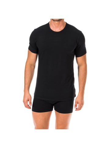 CALVIN KLEIN UNDERWEAR 2er-Set: Unterhemd in Black