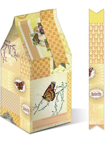 Buntpapierfabrik Ludwig Bähr Geschenkbox Bella 6,5x14,5x6,5cm Packung mit 5 Stück Motiv: 03