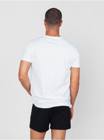 Erlich Textil  T-Shirt PAUL in weiß