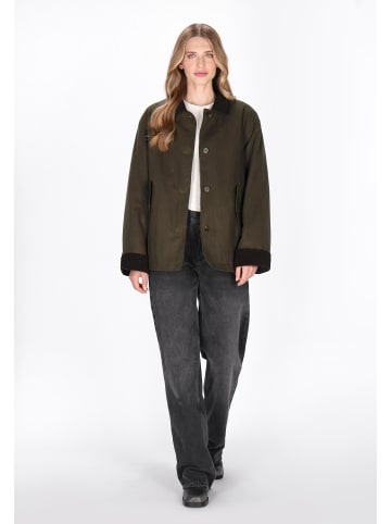 DreiMaster Women Jacket in dark olive