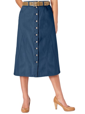 WITT WEIDEN Sommerrock in blue-stone-washed