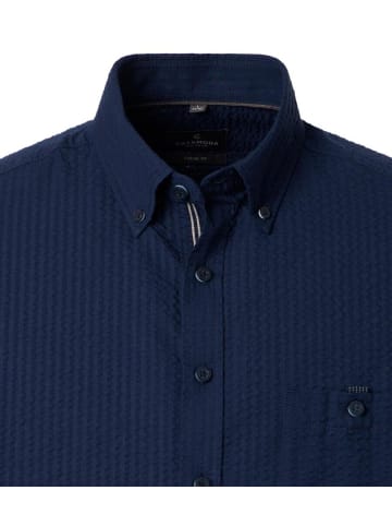 CASAMODA Halbarmhemd in Blau