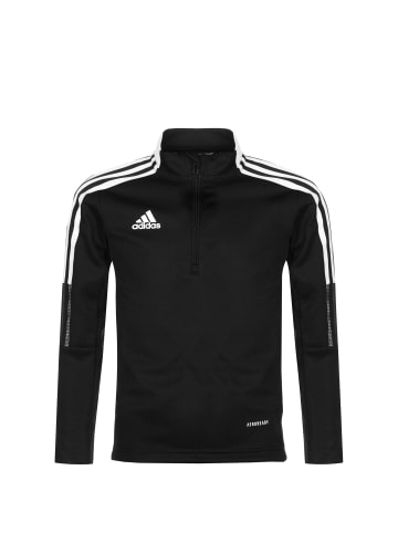 adidas Performance Sweatshirt Tiro 21 in schwarz / weiß