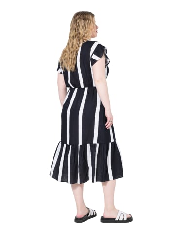 Studio Untold Midikleid in schwarz