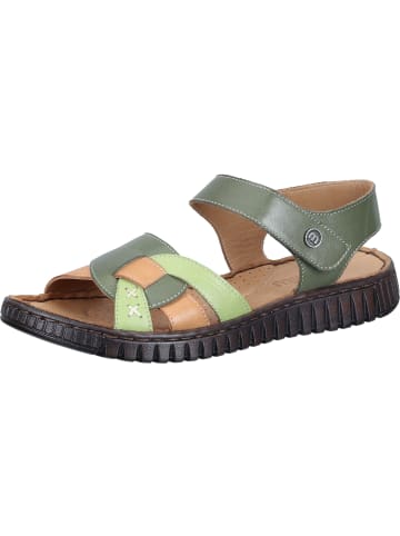 manitu Klassische Sandaletten in grün