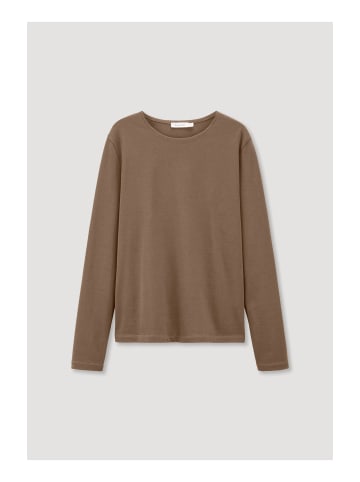 Hessnatur Shirt in camel