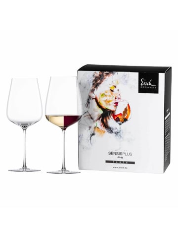Eisch 2er Set Allround-Weingläser Essenca SensisPlus 740 ml in transparent