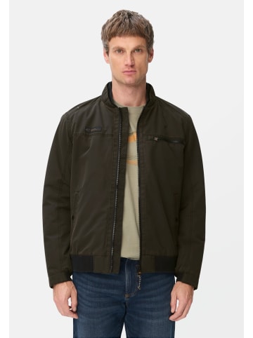 Camel Active Leichte Bomberjacke mit Strickbund in Braun