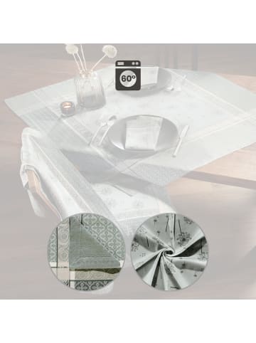Erwin Müller Jacquard Serviette 2er-Pack in grau