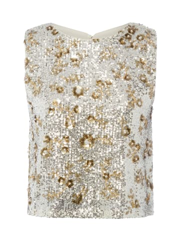 MOSS COPENHAGEN Top MSCHMagnolia in silber gold - 0001