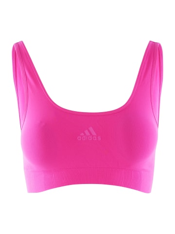 adidas Bustier SCOOP LOUNGE BRA in beere