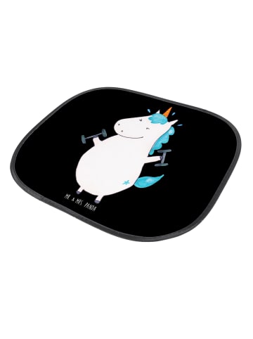 Mr. & Mrs. Panda sonnenschutz Einhorn Fitness ohne Spruch in Schwarz