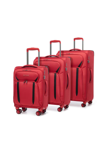 Wittchen SOFT SET OF SUITCASES in Red