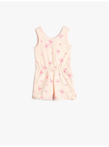 KOTON Kleid in Rosa Gemustert
