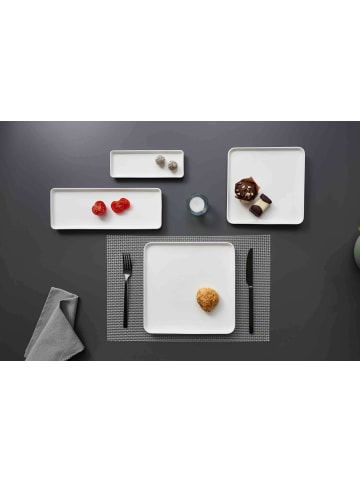 Ritzenhoff & Breker 4er Set Servierplatten Skagen 25 x 25 cm in weiß