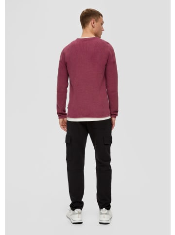 QS Strickpullover in 4481_aubergine