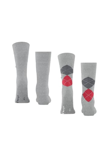 Burlington Socken 2er Pack in Hellgrau
