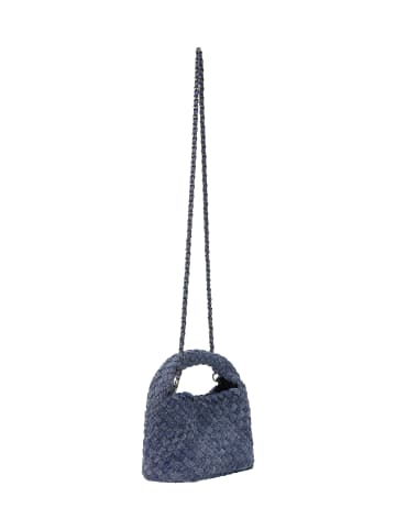 faina Women 2-In-1 Tote Bag Set in Dark Grey Denim