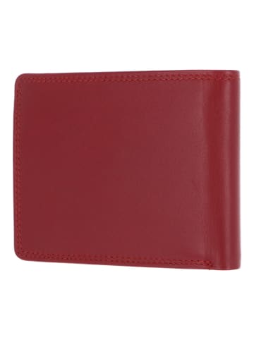 Golden Head Polo Geldbörse RFID Schutz Leder 12 cm in rot
