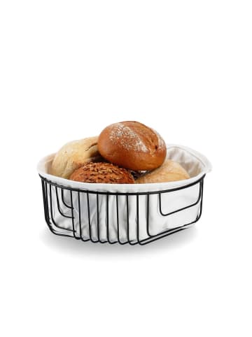 Zeller Present Brotkorb in schwarz