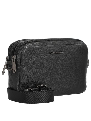 Mandarina Duck Mellow Leather - Umhängetasche 20 cm (dress blue) in nero