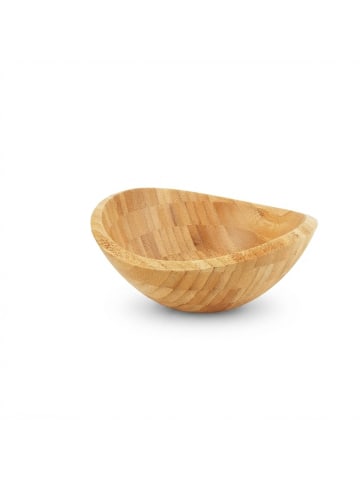 relaxdays Salatschüssel in Natur - (B)20x (H)8 x (T)18 cm